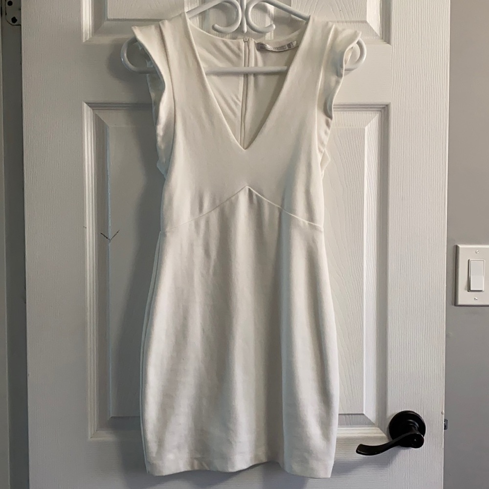 Zara Trafaluc White - Mini dress